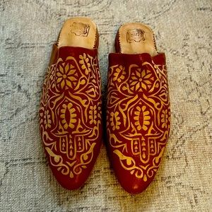 NEW Moroccan Handmade Leather Slippers